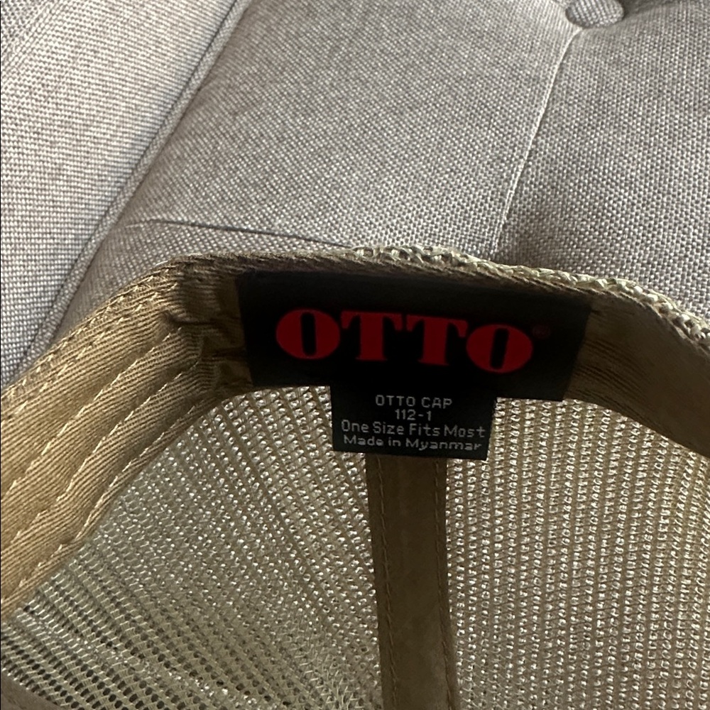 OTTO Alabama Flag Tan Cap - Picture 3 of 5